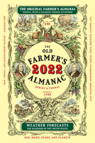The Old Farmers Almanac 2022 – Hardcover By Old Farmers Almanac – VERY GOOD
