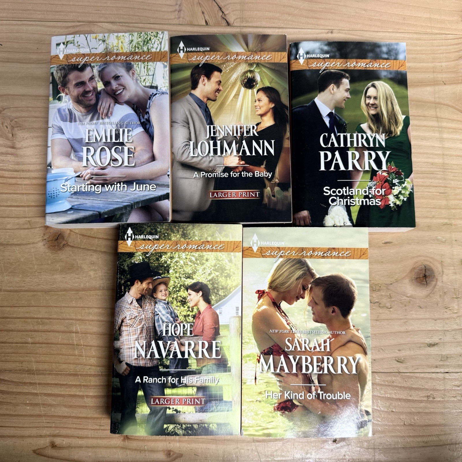 Harlequin Super Romance Novels Lot Of 29 Paperback Books Mixed Authors 2010s