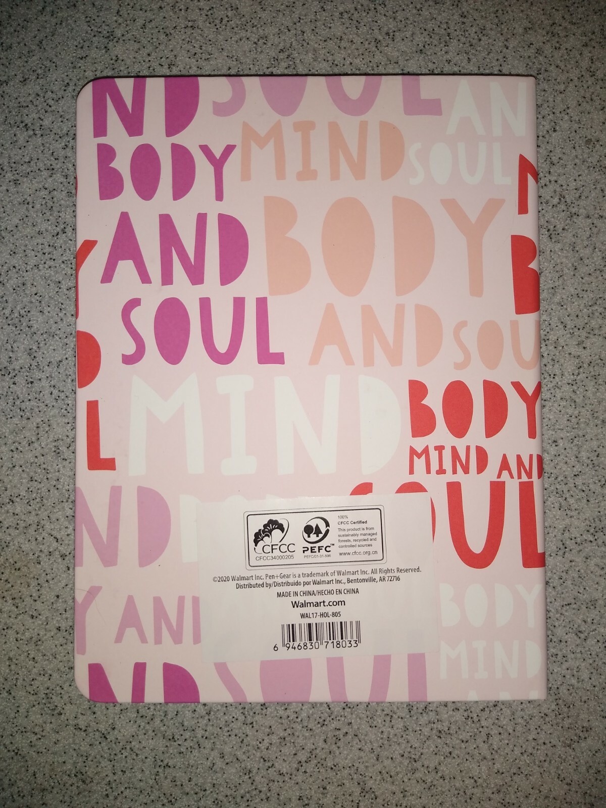 Pen+ Gear Fitness Journal – 256 pages