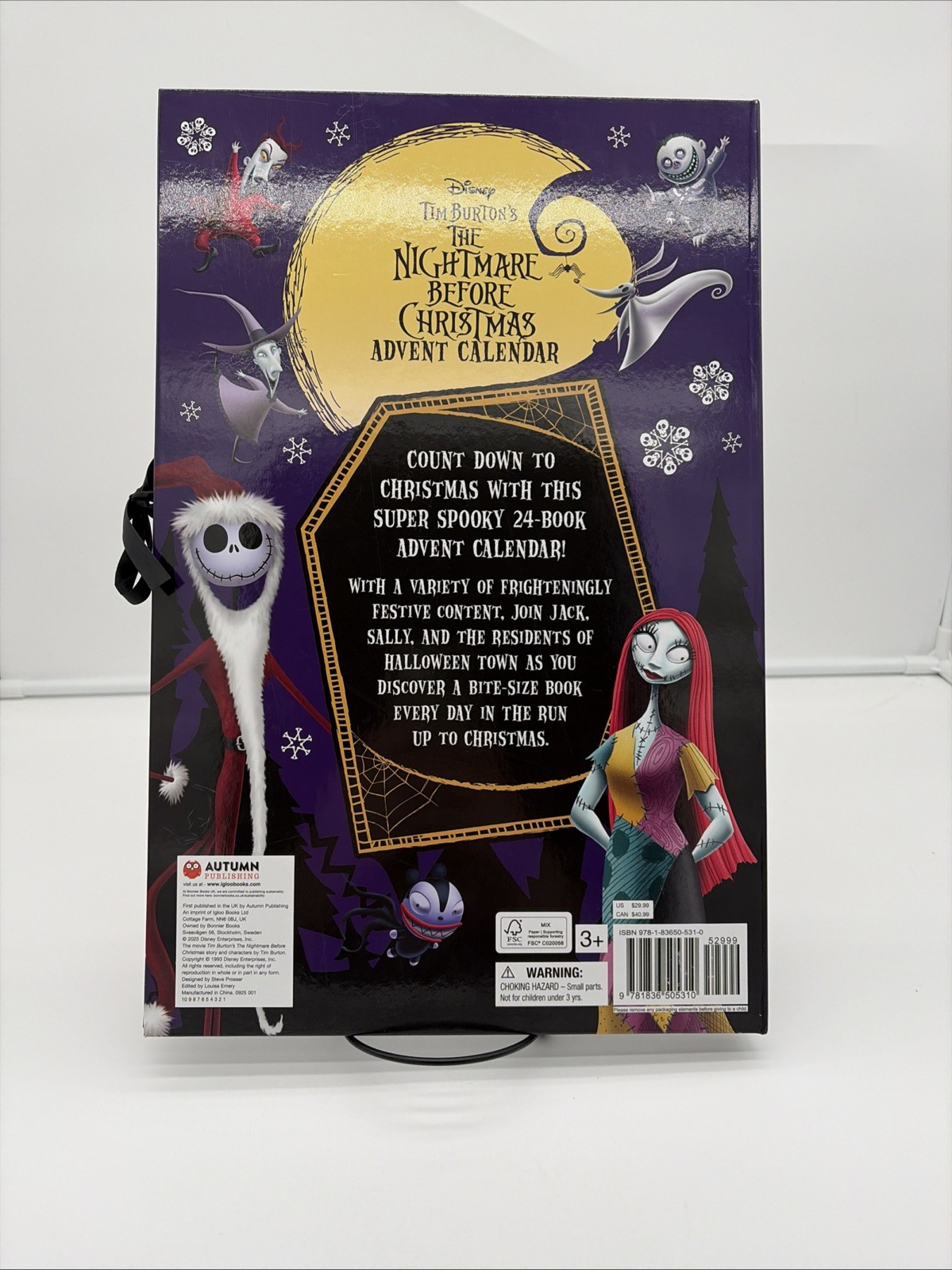 The Nightmare Before Christmas Mini 24 Books Advent Calendar – Stories & More