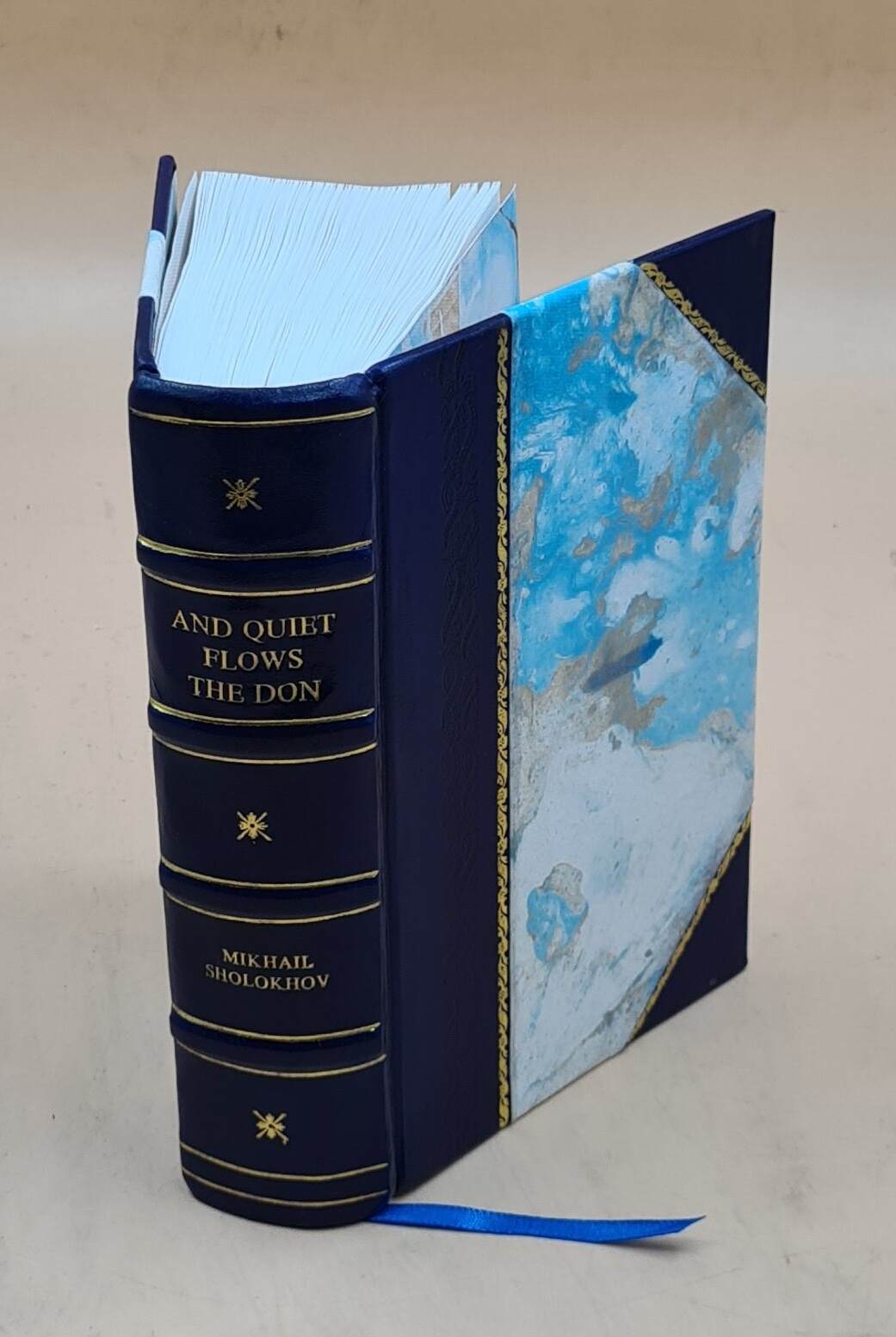 And Quiet Flows The Don; A Novel 1900 [Leather Bound]