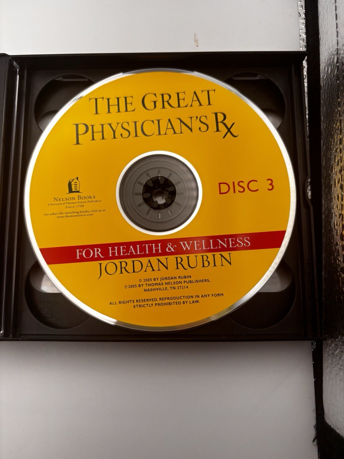 Jordan Rubin Biblical Health & Wellness GPRX Set – Book, DVDs & Audio CDs