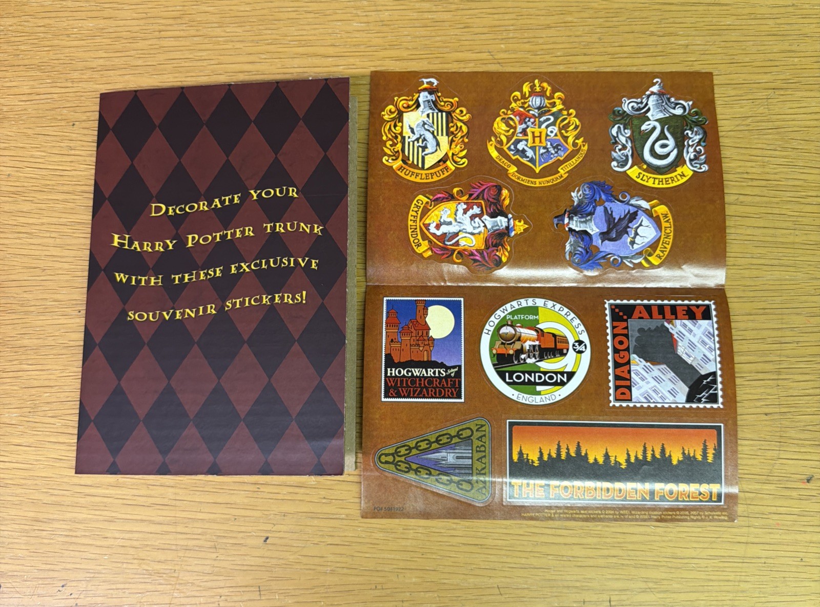 HARRY POTTER BOXED SET HARDCOVER 3-7 IN TRUNK LIMITED EDITION Missing 1&2