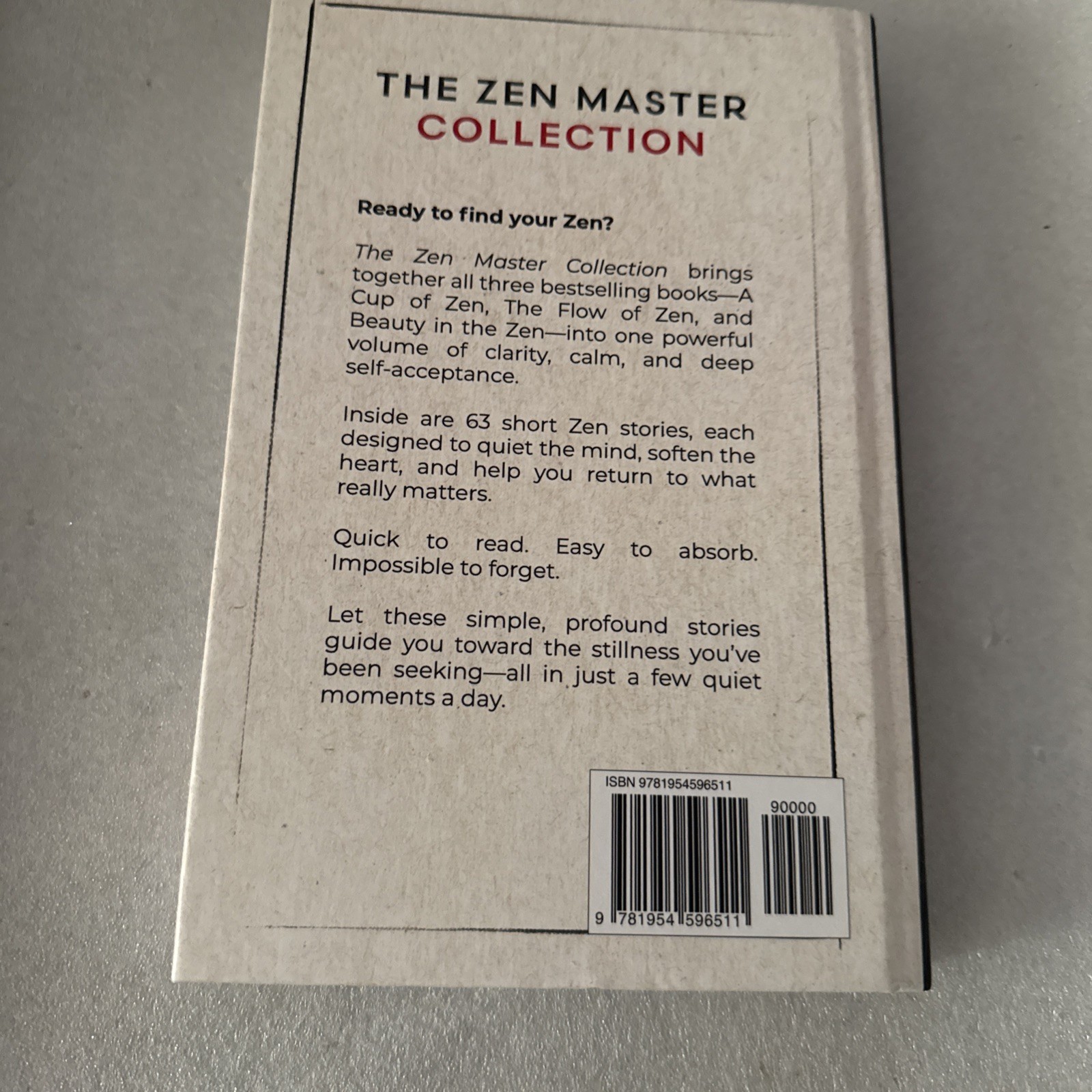 3 IN 1: THE ZEN MASTER COLLECTION: 63 SHORT STORIES TO STOP OVERTHIN… Kai Tsuk