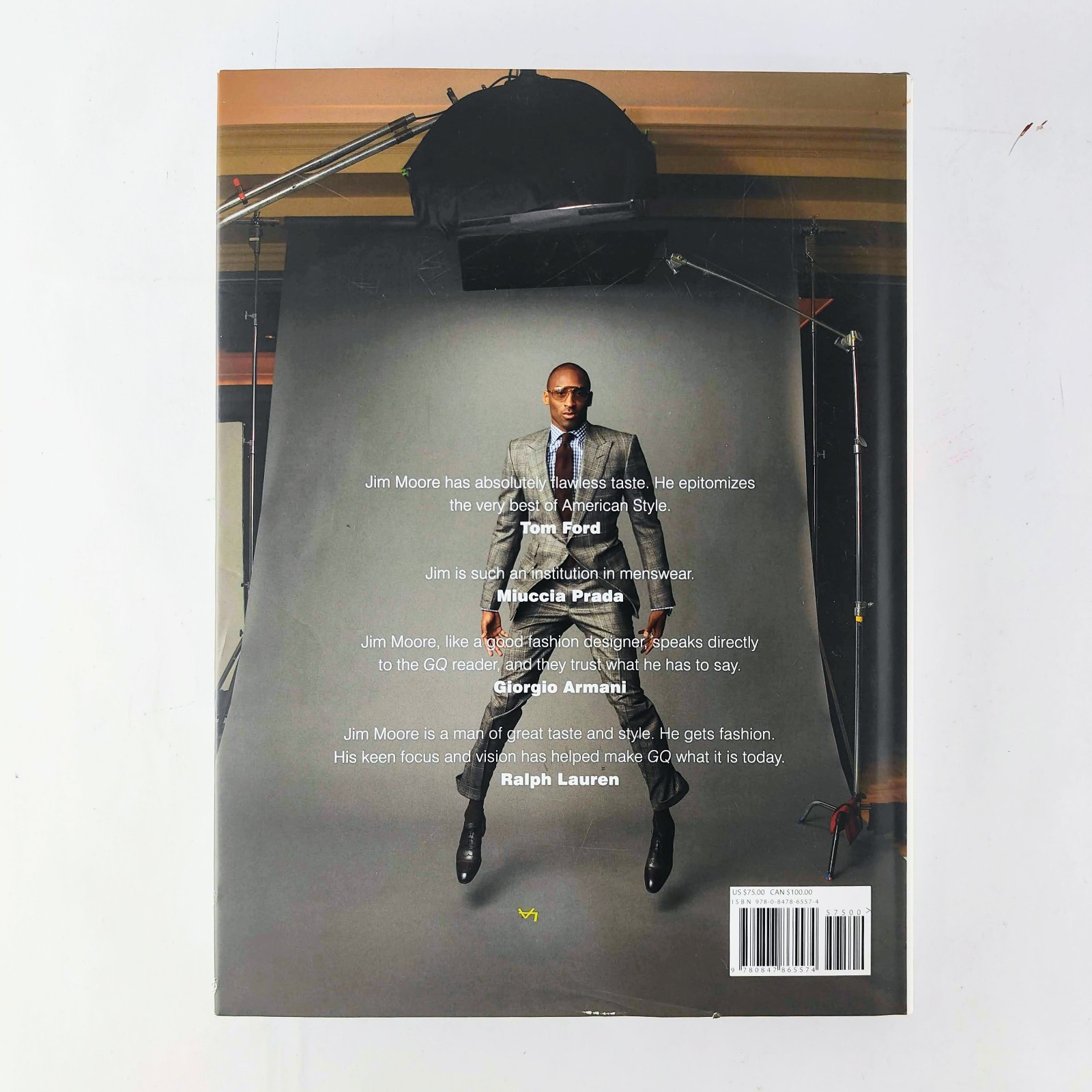 Hunks and Heroes : Four Decades of Fashion at GQ by Jim Moore 2019 Hardcover DJ