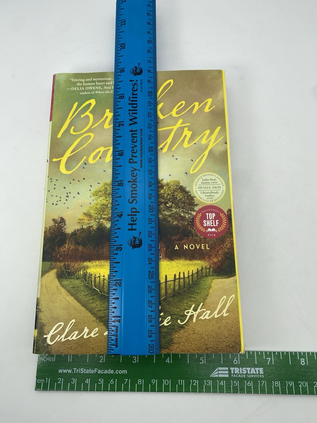 Broken Country by Clare Leslie Hall Advance Reader’s Edition Uncorrected Proof