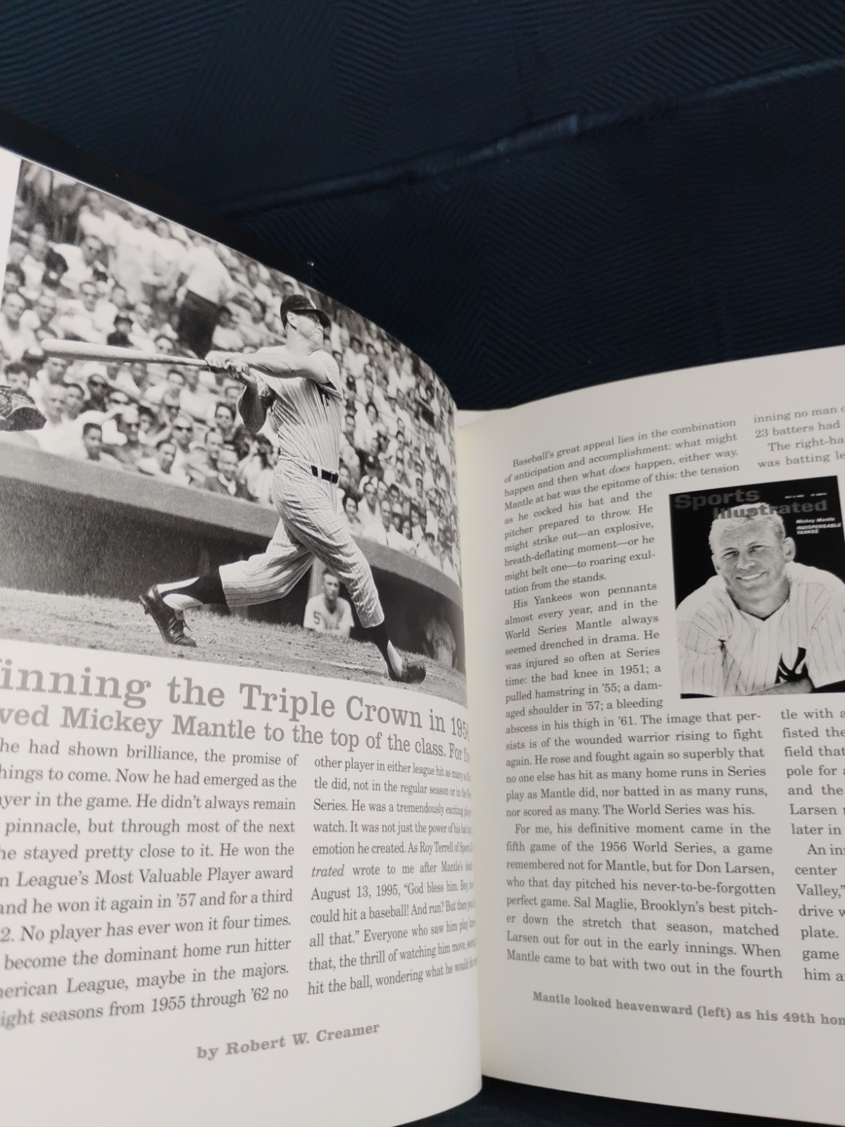 SPORTS ILLUSTRATED PRESENTS: MANTLE REMEMBERED (1995 HC) – New!