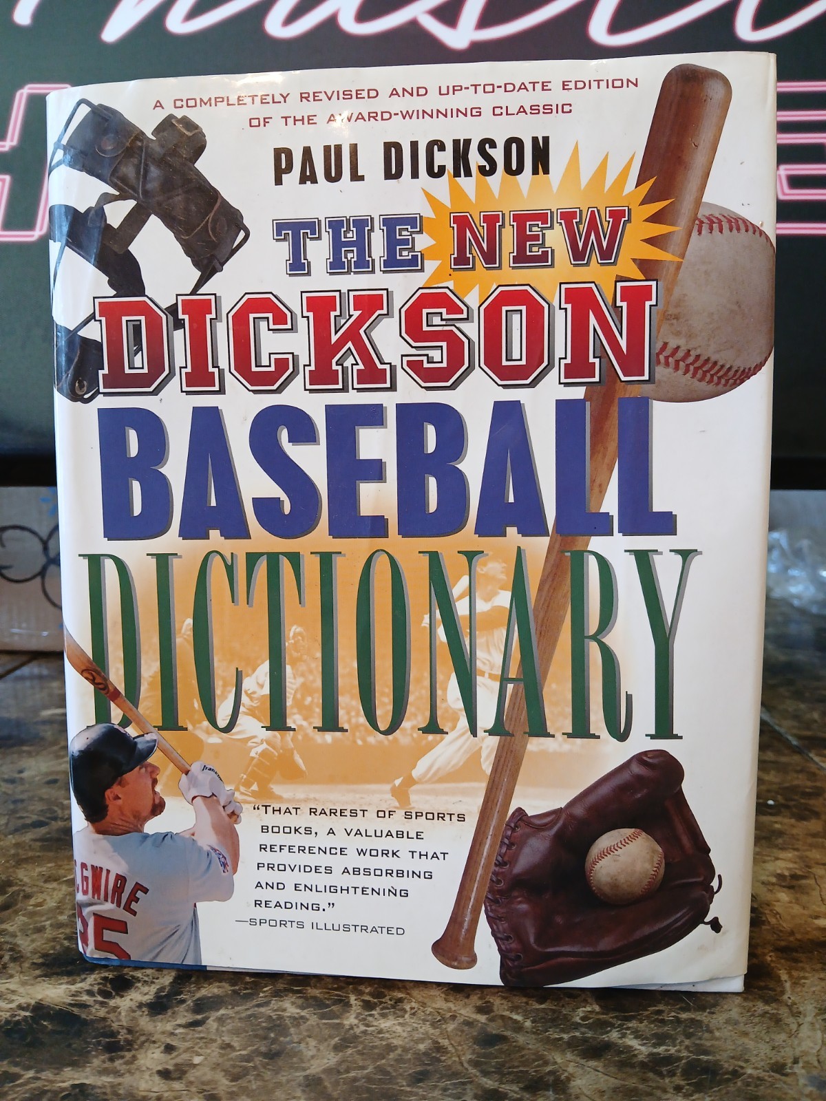 The New Dickson Baseball Dictionary – Hard Copy By Dickson, Paul – VERY GOOD