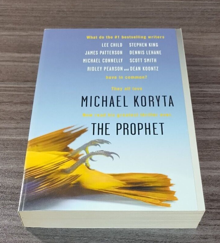 The Prophet Michael Koryta ARC Uncorrected Proof Little Brown 2012 Thriller Pape