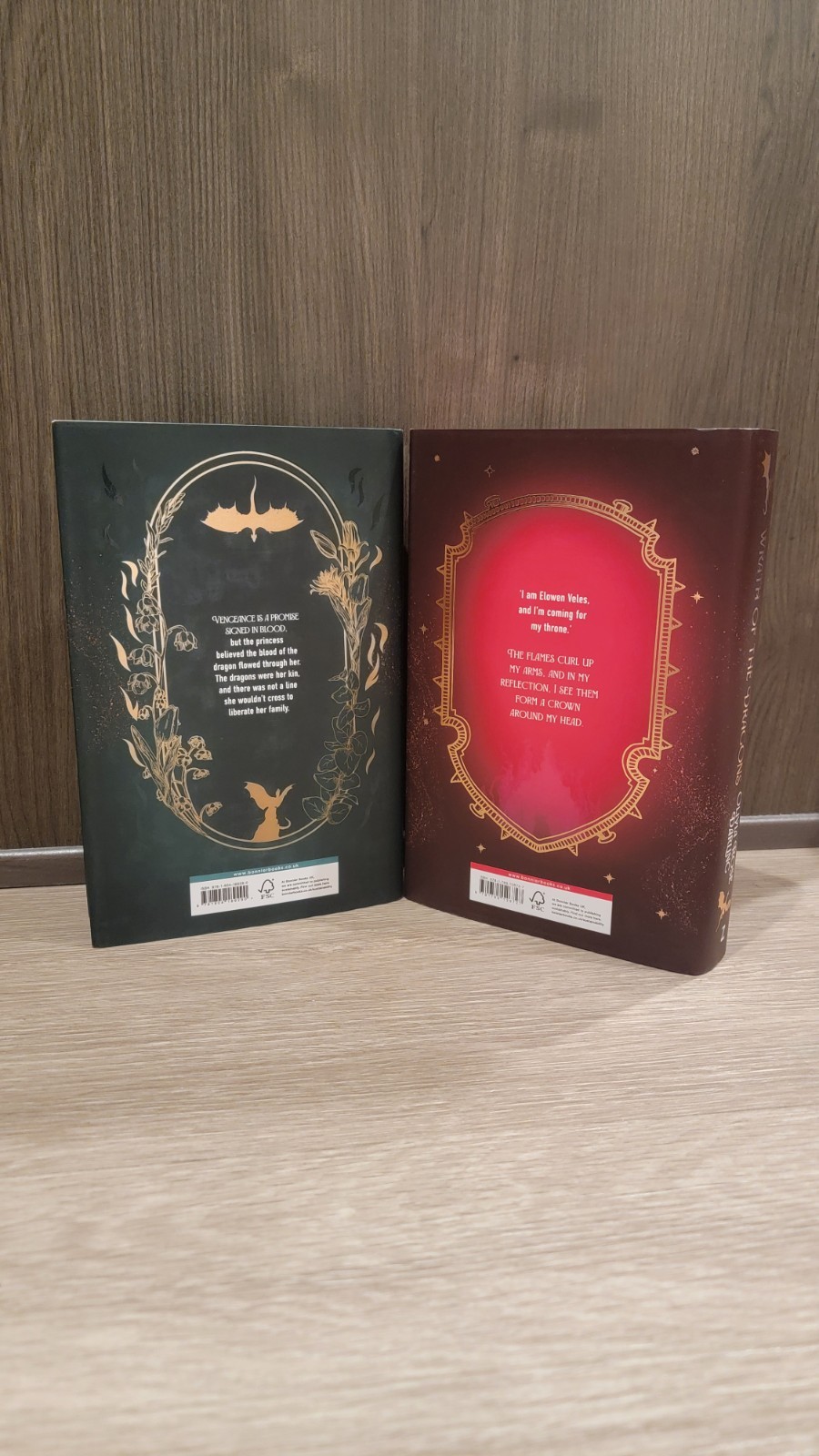 Fear the Flames & Wrath of the Dragons International Edition Olivia Rose Darling