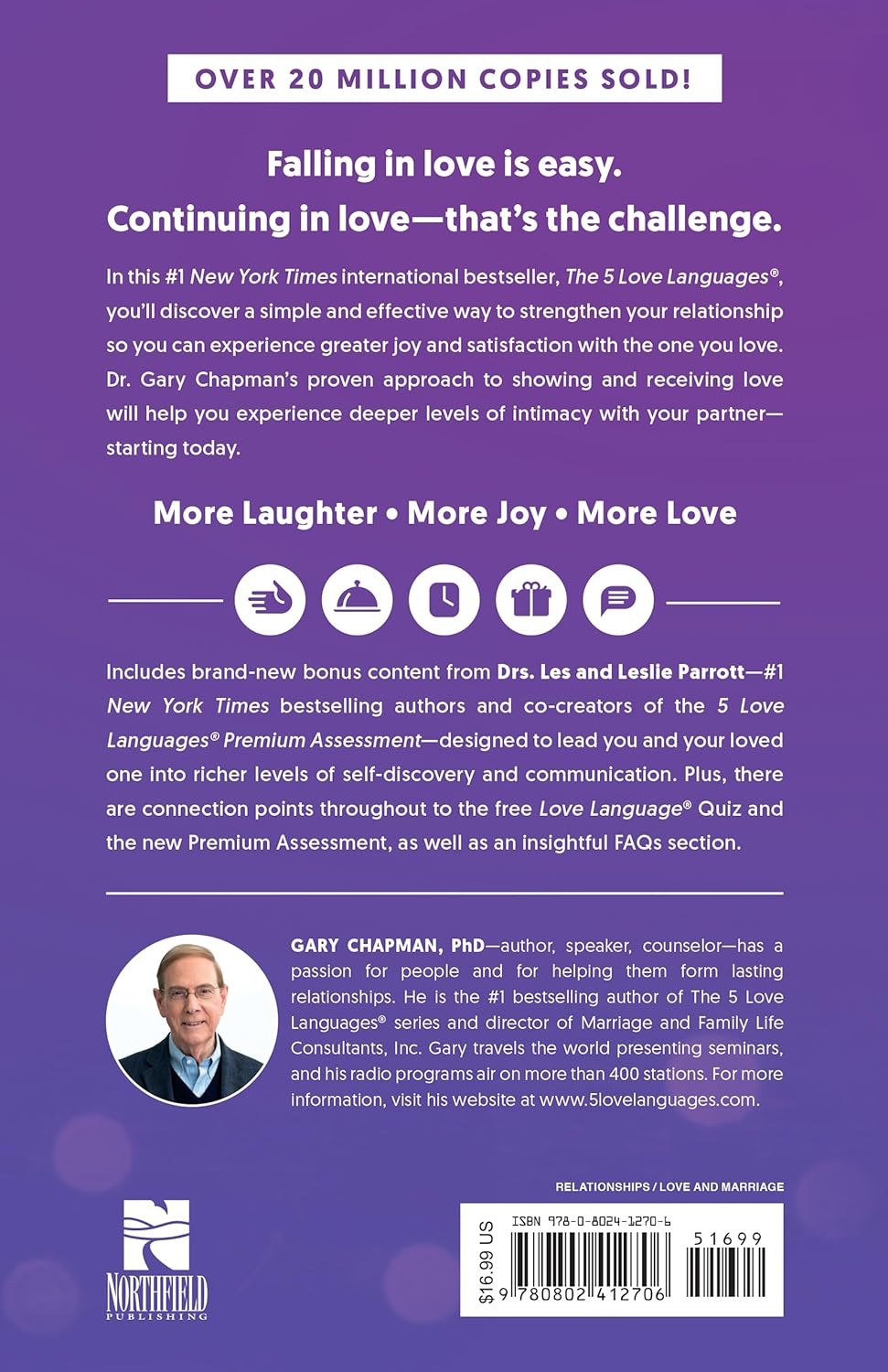 The 5 Love Languages: The Secret to Love that Lasts Paperback