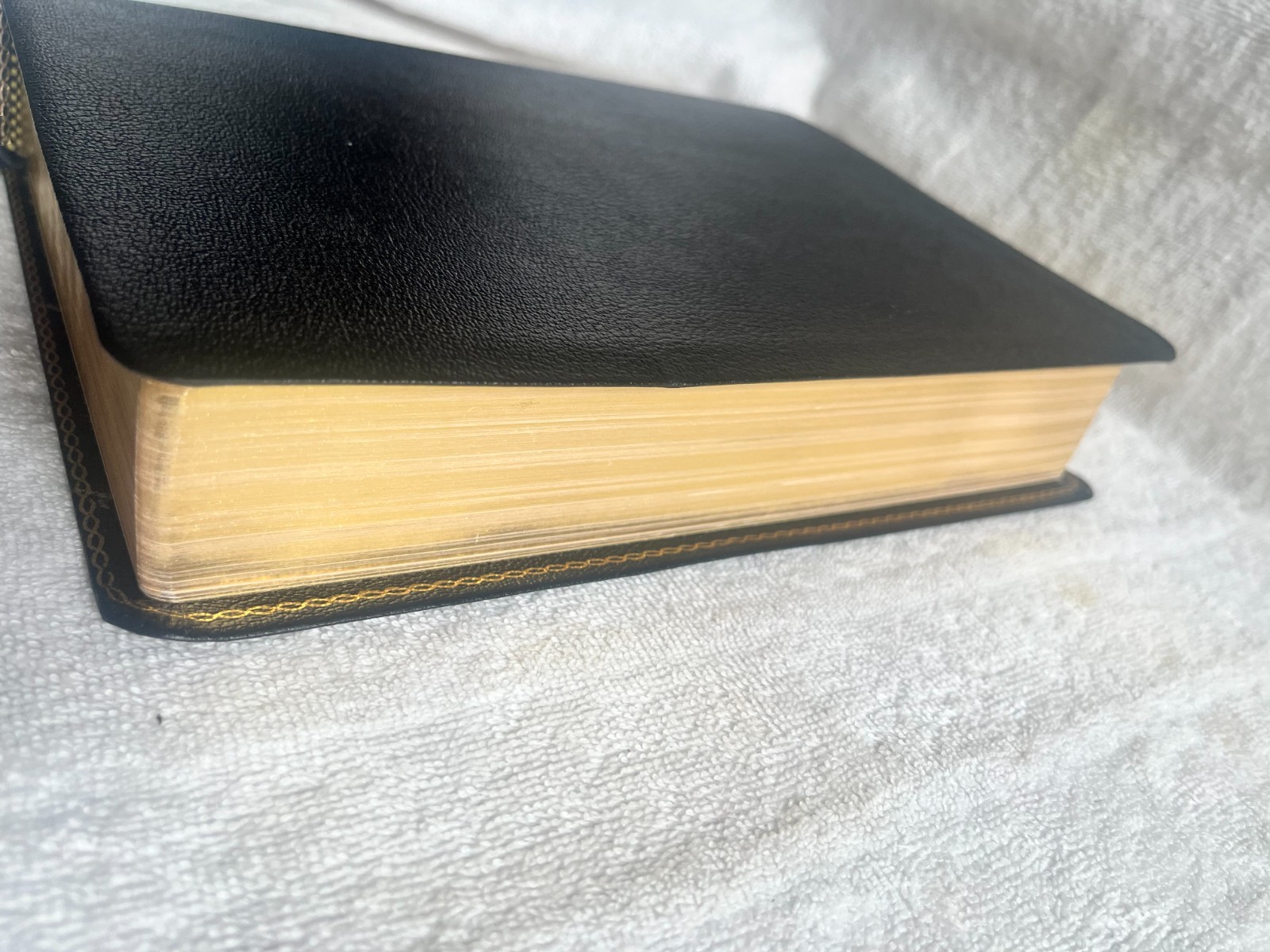 2005 THE REFORMATION STUDY BIBLE ESV BLACK GENUINE LEATHER LIGONIER MINISTRIES