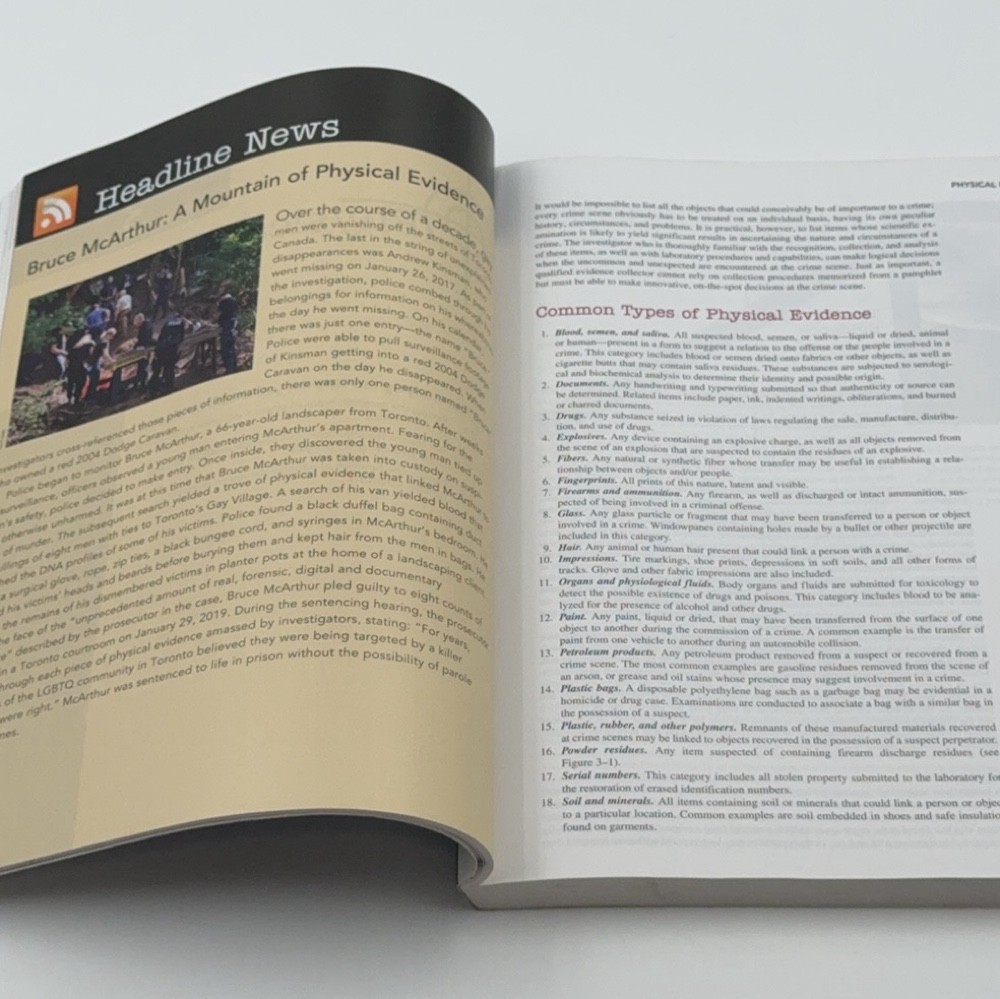 Criminalistics An Introduction to Forensic Science Saferstein Roy 13th Pearson