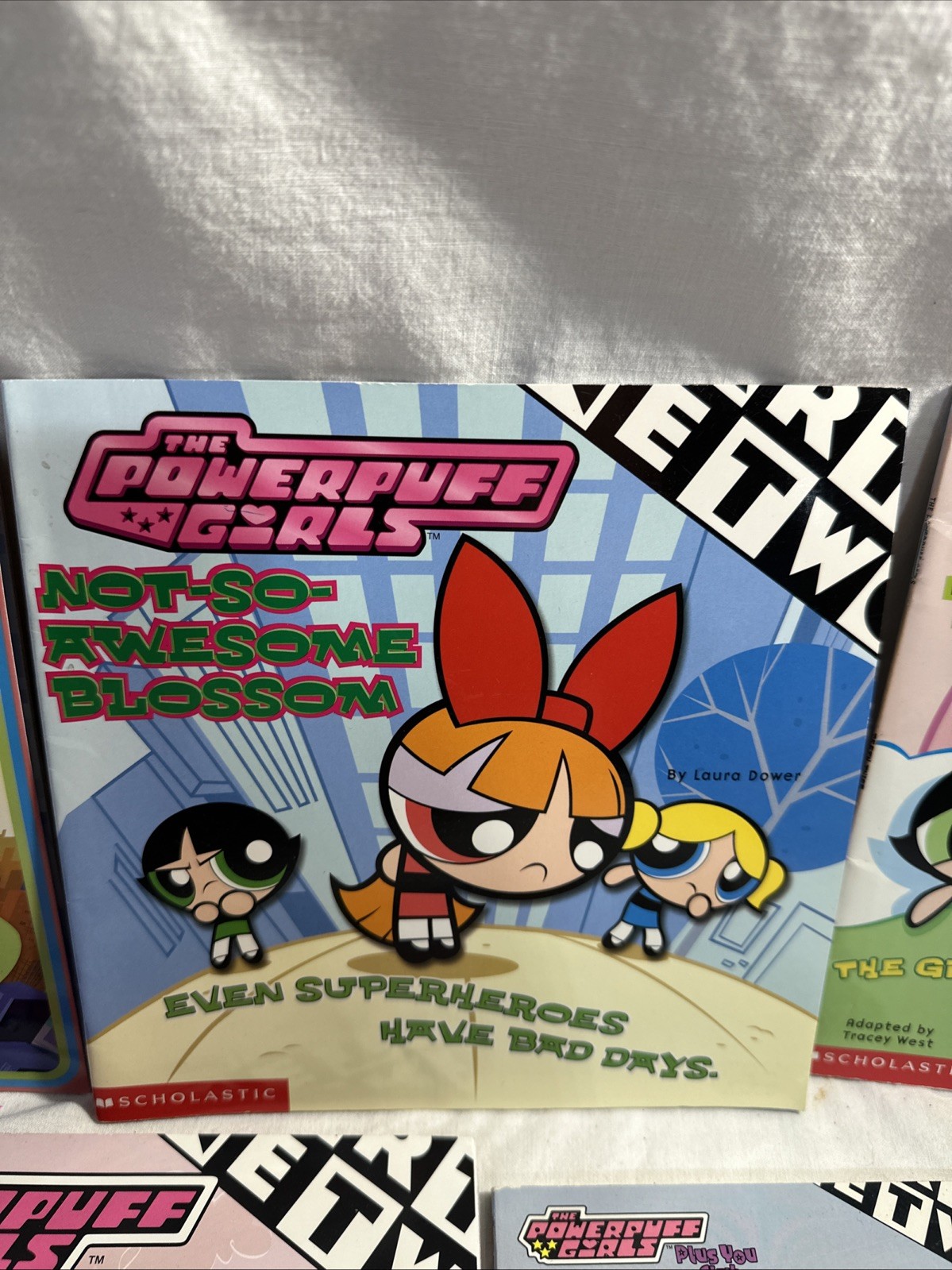Vintage 2000’s Powerpuff Girls Picture Books Scholastic Paperback Lot