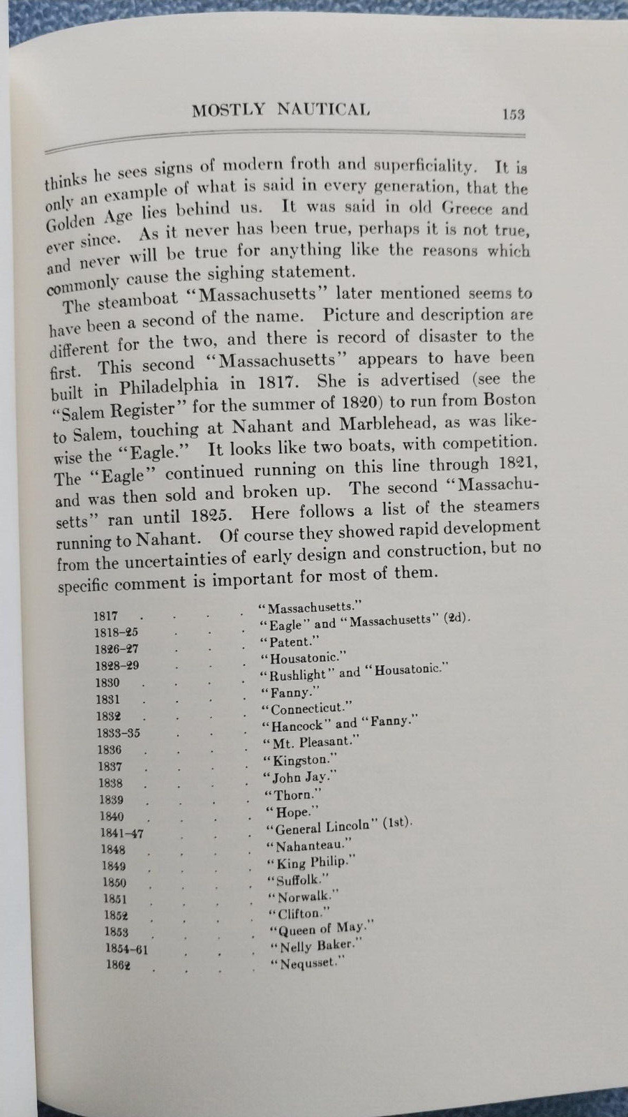 1977 Nahant, Massachusetts history REPRINT OF 1928 BOOK Essex County 400+pages!