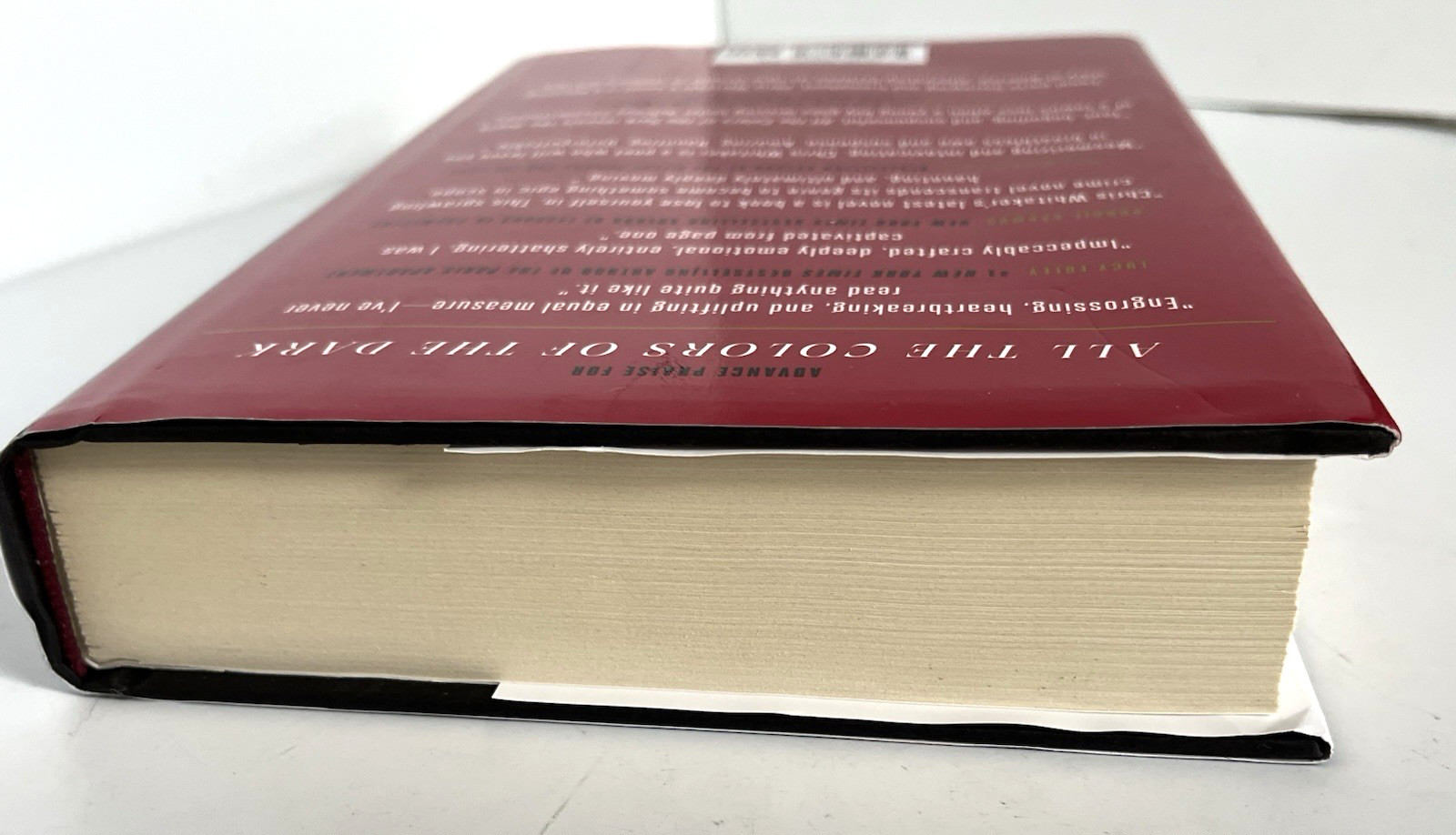 Chris Whitaker All the Colors of the Dark SIGNED FIRST EDITION Hardback w/ DJ