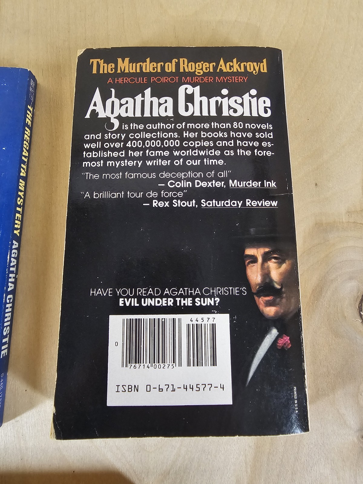 Vintage Agatha Christie Paperback Lot 5 Books