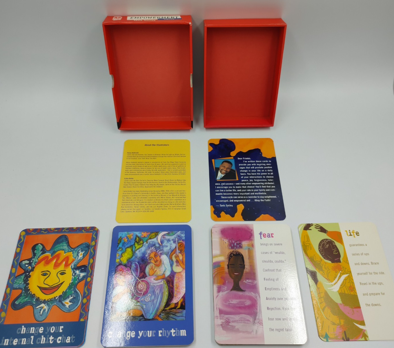 Empowerment Cards Complete 50 Card Deck by Tavis Smiley (Hay House, 2003)