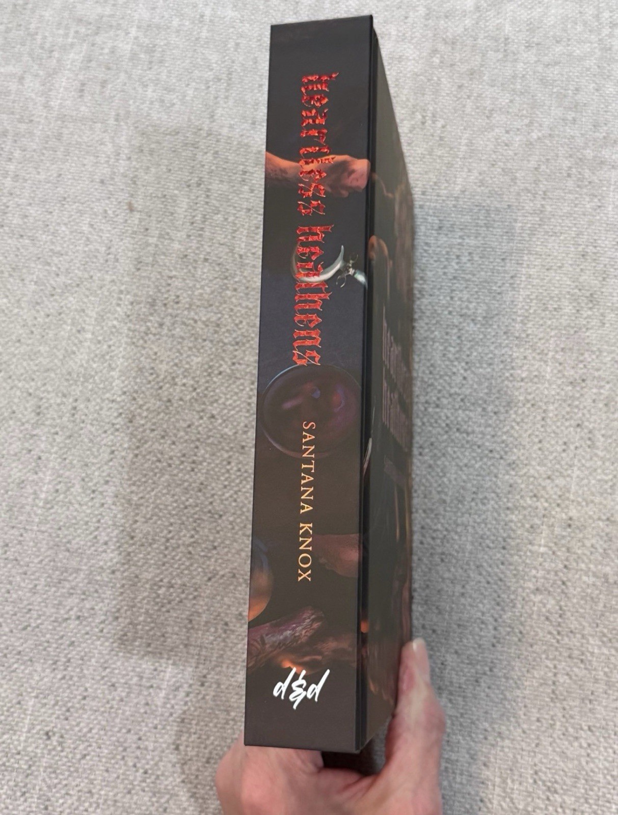 Dark & Disturbed Santana Knox Heartless Heathens Special Edition Hardcover New