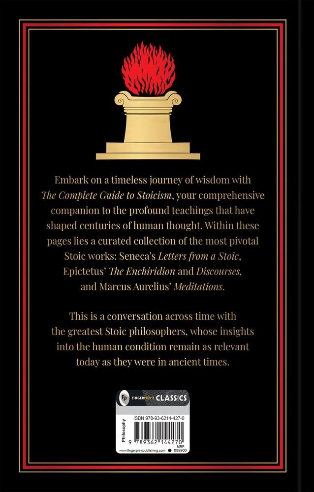 The Complete Guide to Stoicism (Deluxe Hardbound Edition) by Marcus Aurelius