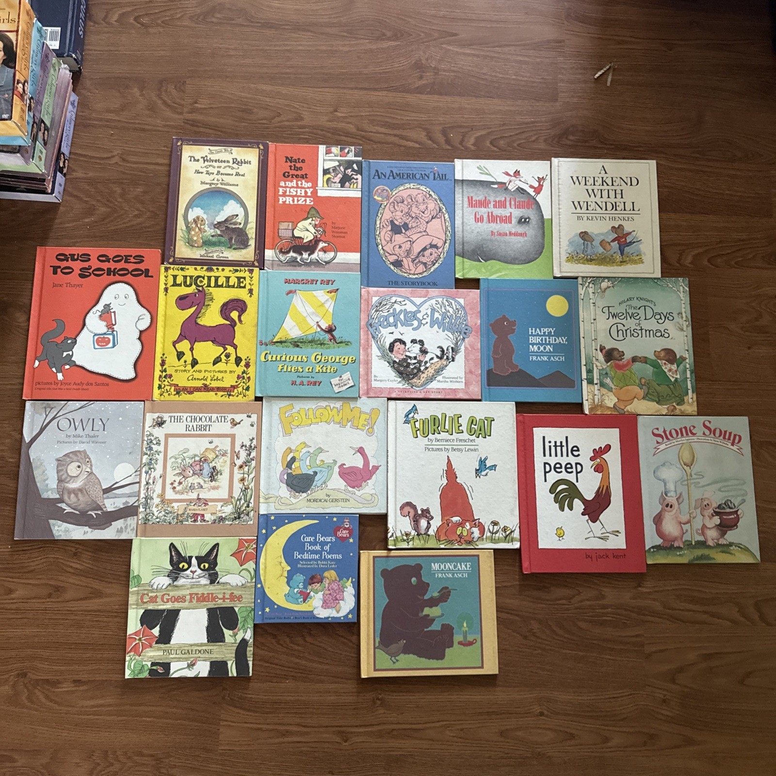 Vintage Weekly Reader Books Mixed Lot of 20 Children Hardcover Books