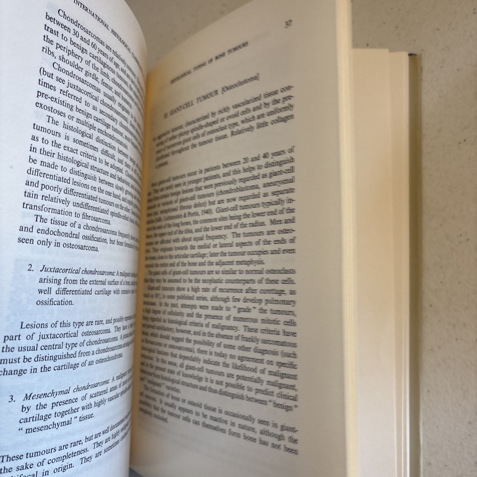 Histological Typing of Bone Tumours (1972) – WHO – Hardcover Medical Pathology