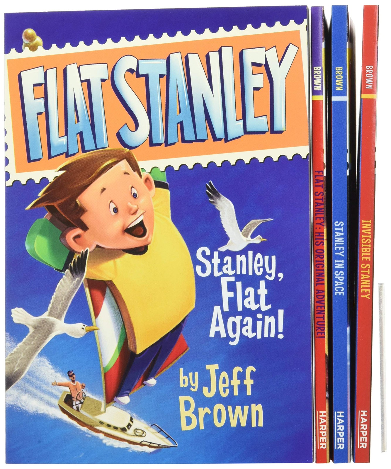 The Flat Stanley Collection Box Set: Flat Stanley, Invisible Stanley, Stanle…