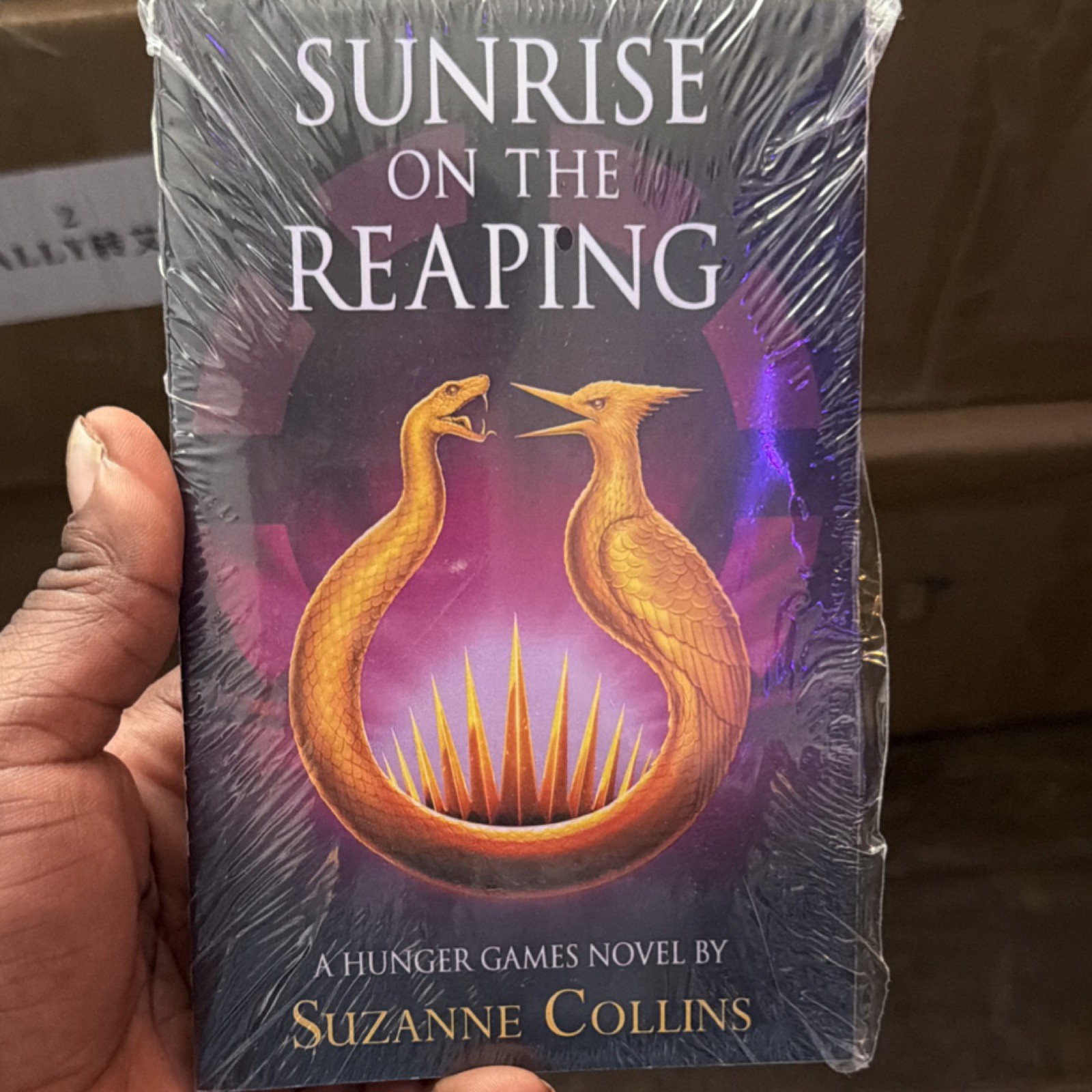 Sunrise on the Reaping by Suzanne Collins Hardcover Hunger Games Novel