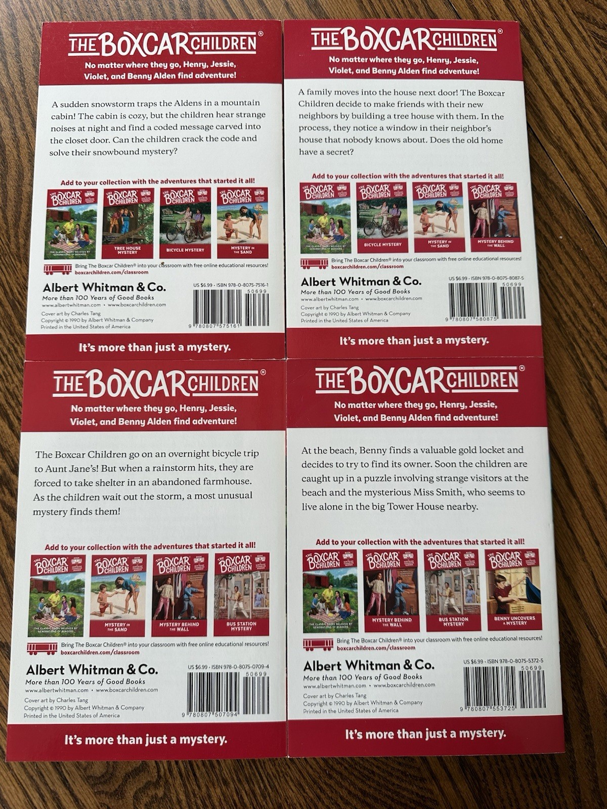 The Boxcar Children Mysteries Boxed Set 13-16 Gertrude Chandler