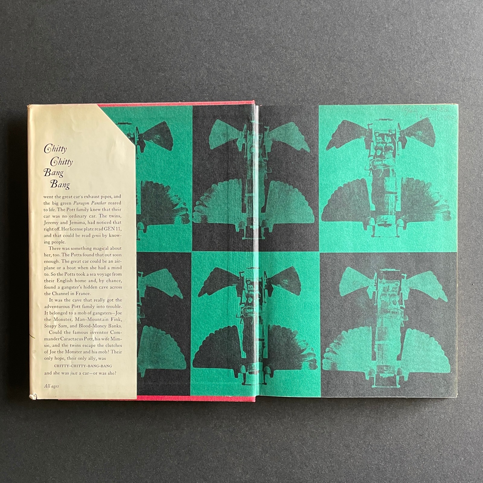 1964 Chitty Chitty Bang Bang: The Magical Car • Ian Fleming • HC w/ Dust Jacket