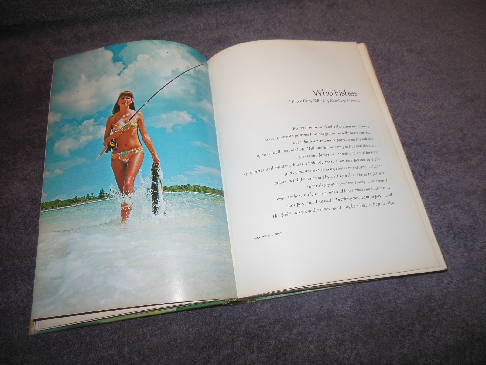Sport Fishing USA Book US Department Of The Interior 1971 Hard Cover 464 Pages