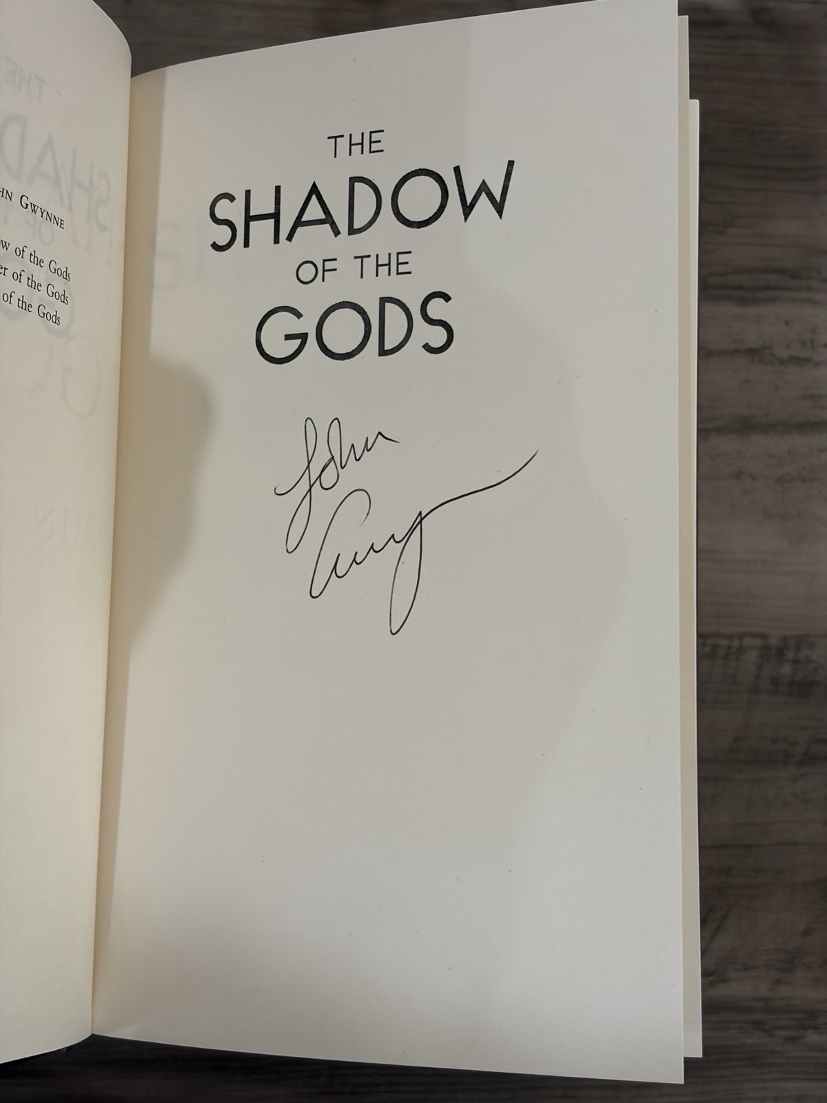 Bloodsworn Saga Broken Binding Signed Edition John Gwynne Hardcover Brand New