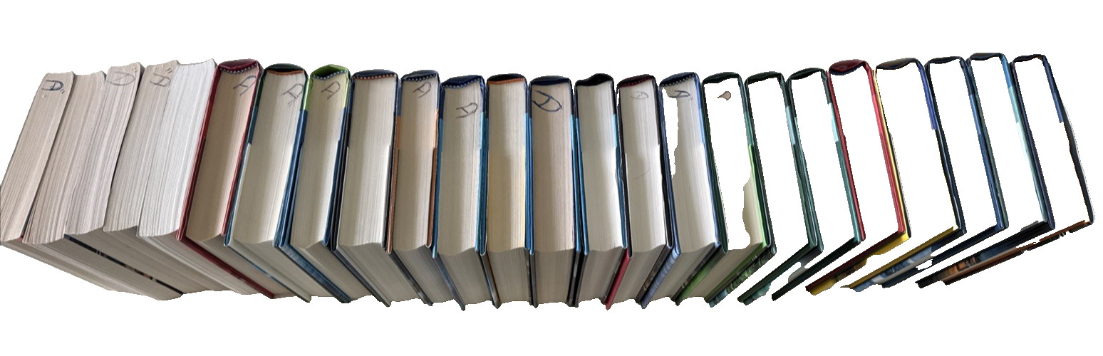 Clive Cussler Assorted Series – Lot 24 (19) Hard Cover and (5) Paperback