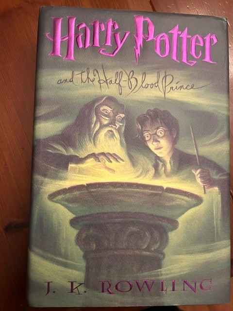 Harry Potter and The Half Blood Prince hardcover 2005 small tear dust jacket
