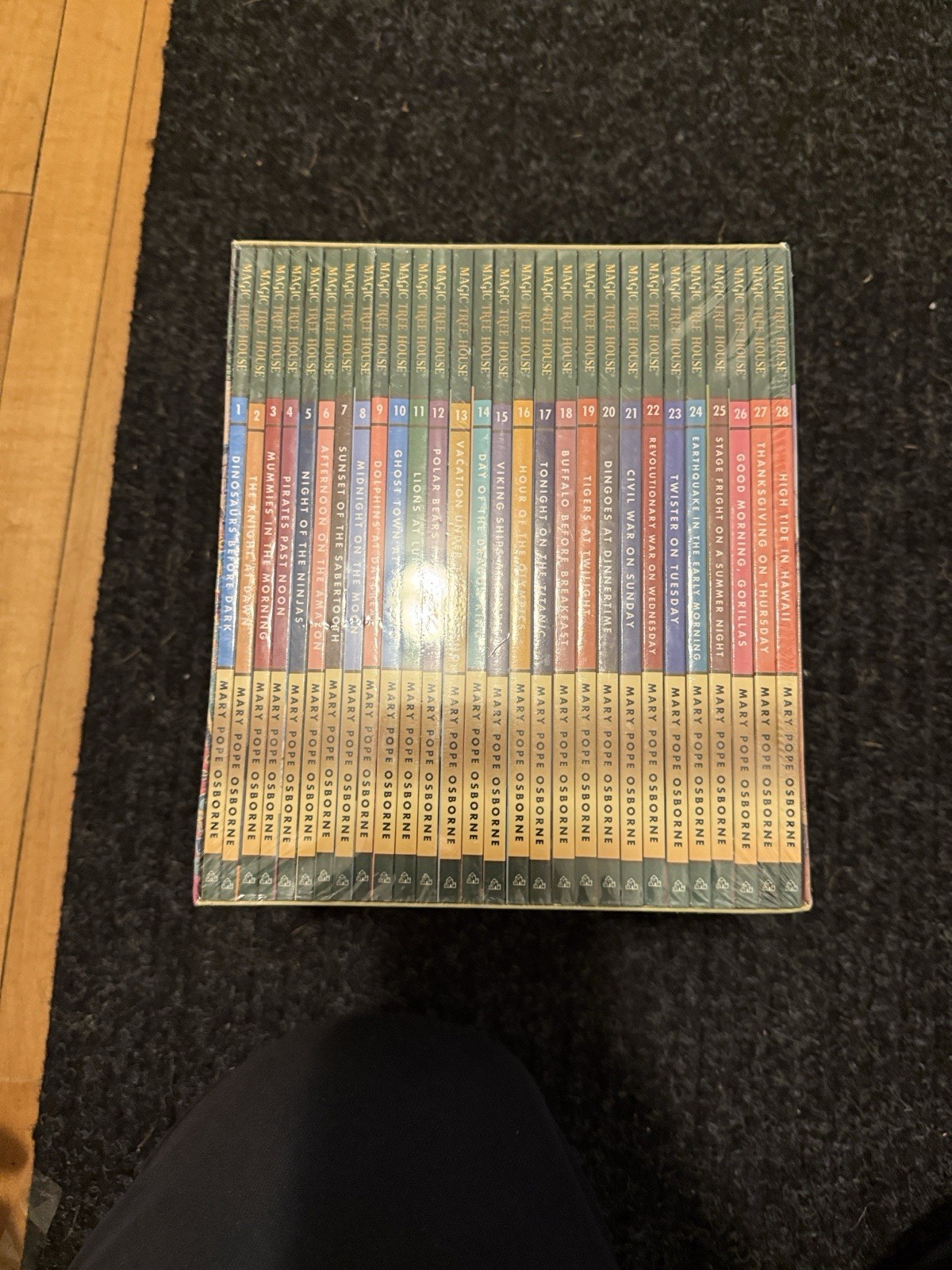 MAGIC TREE HOUSE MARY, POPE OSBORNE A LIBRARY OF BOOKS 1-28 BRAND NEW SEALED