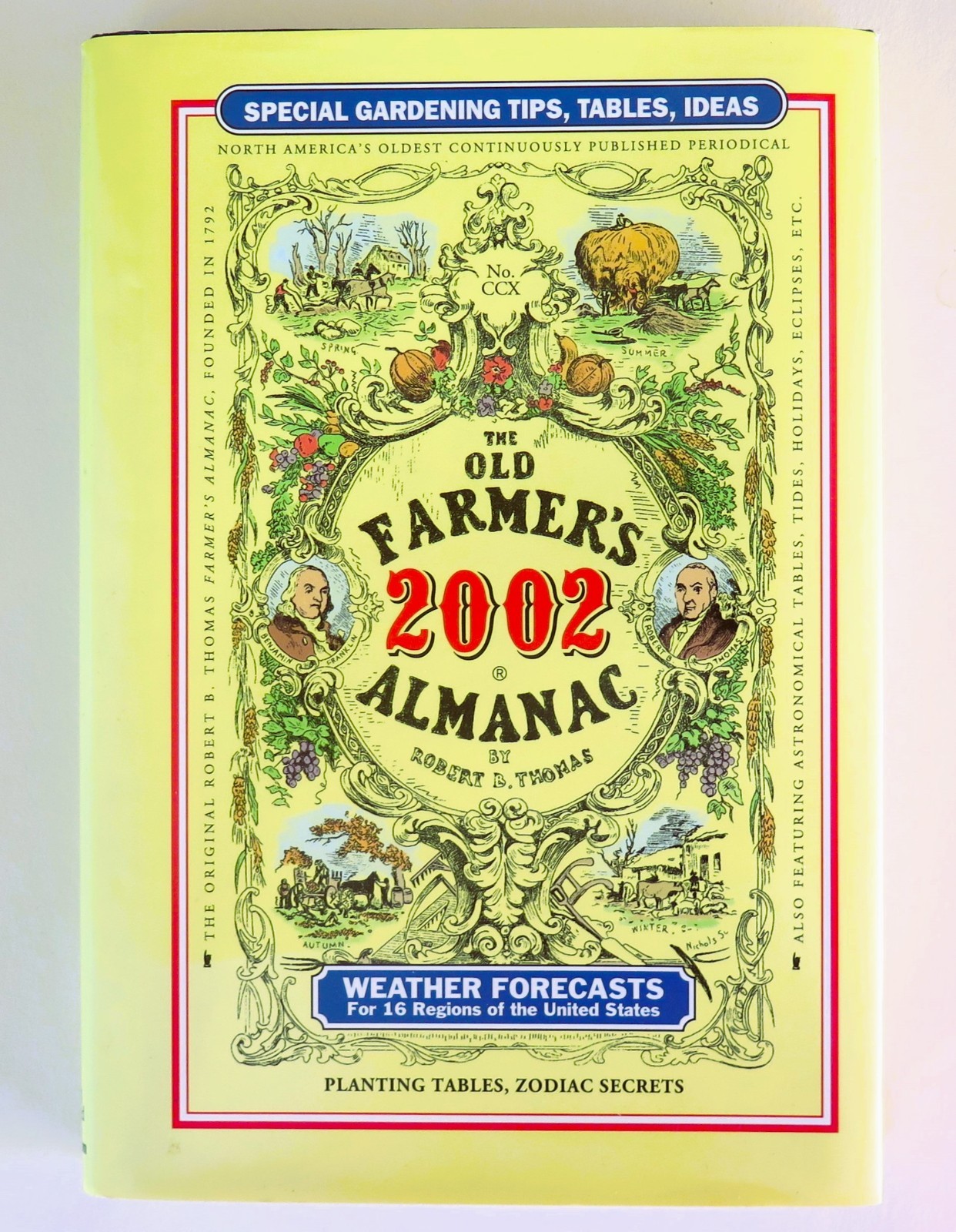 Dick Goddard’s Copy THE OLD FARMER’S ALMANAC Collectors Edition 2002 Hard Cover