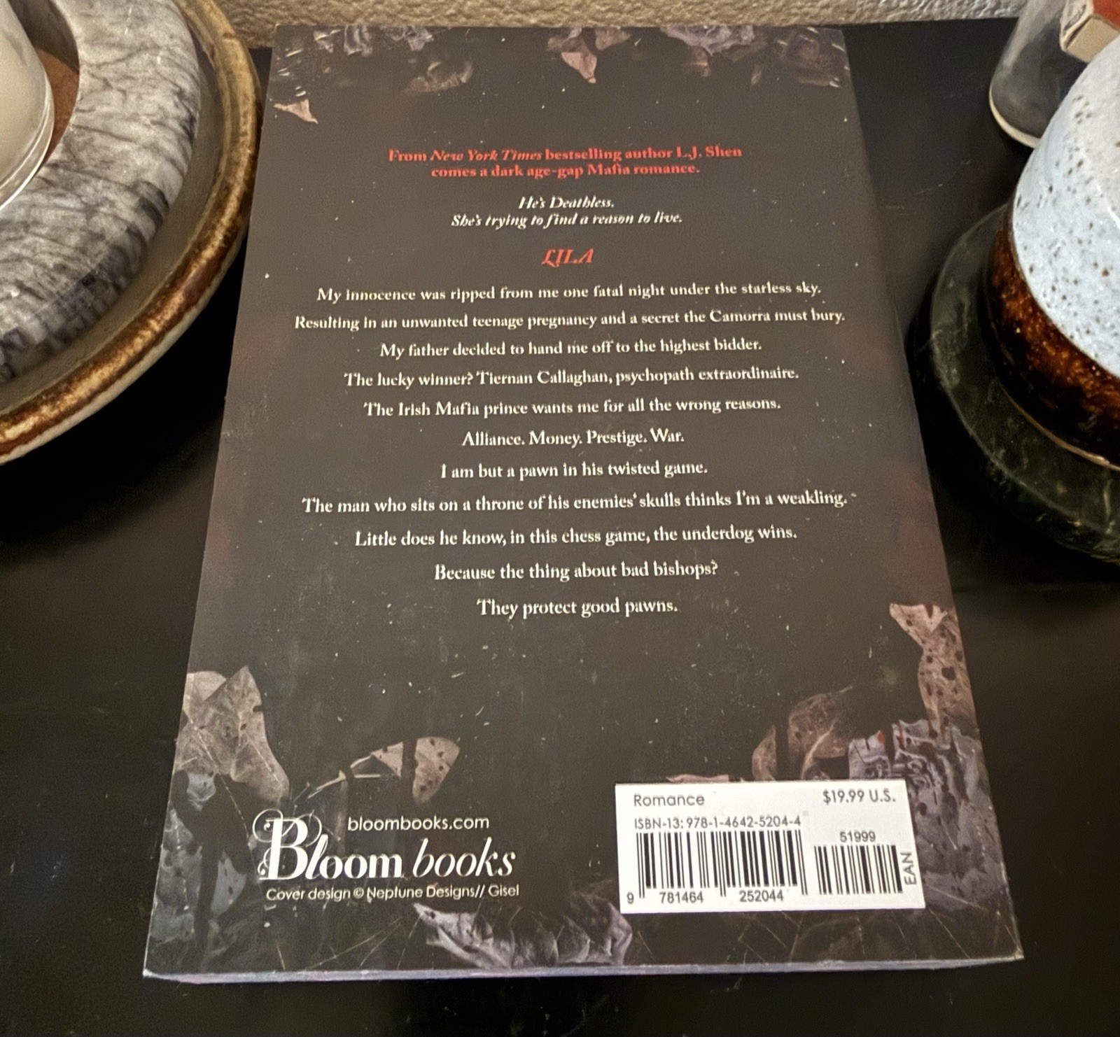 Bad Bishop Deluxe Edition L.J. Shen Paperback Sprayed Edges Society of Villains