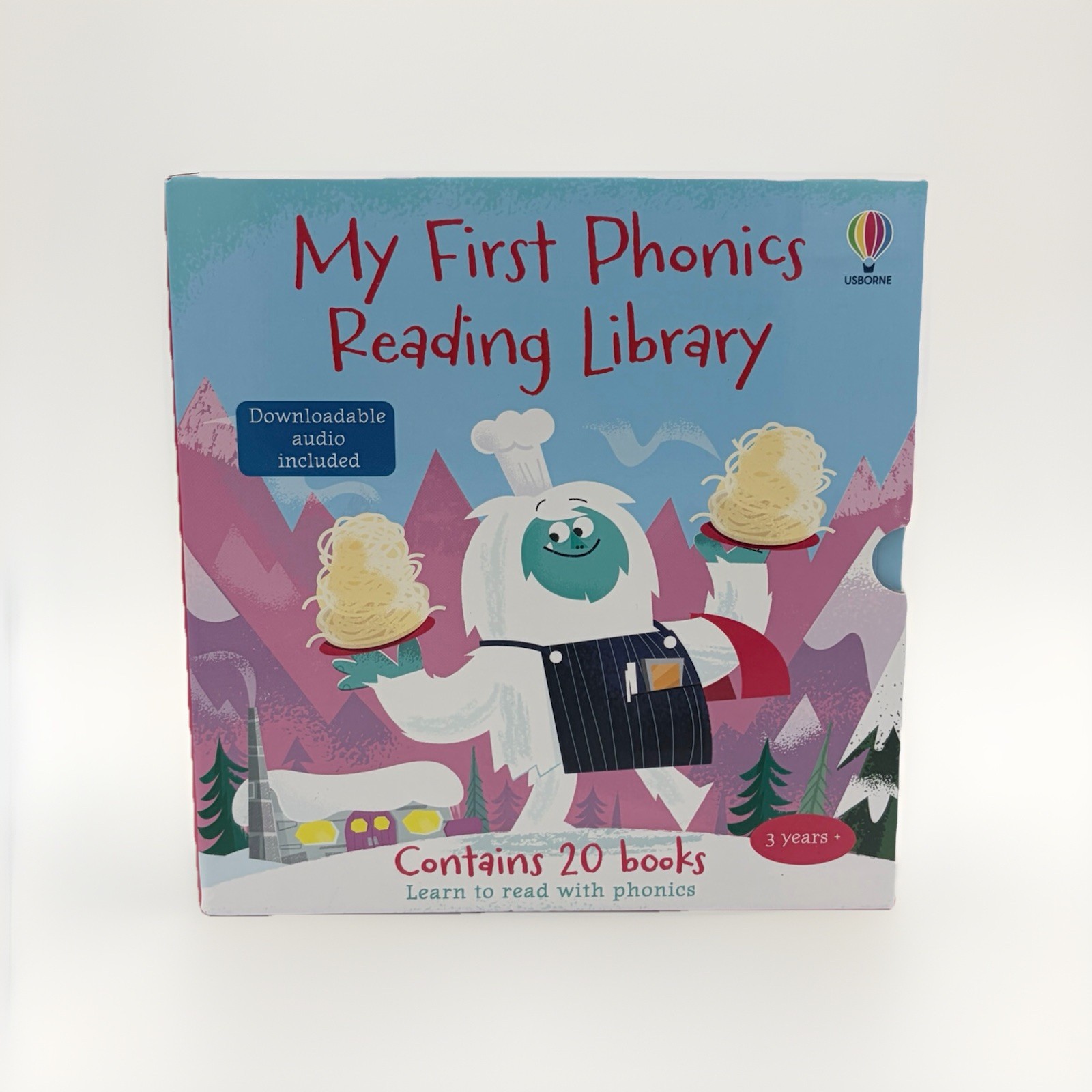 Usborne My First Phonics Reading Library Box Set Illustrated Books Ages 4-8