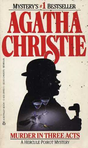 Murder in Three Acts – 0553350692, hardcover, Agatha Christie