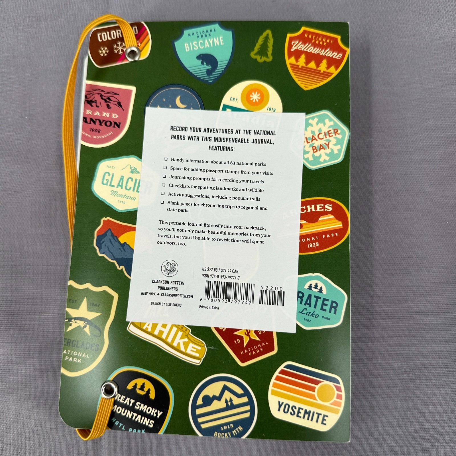 National Parks Travelers Companion Journal Passport Stamps Hiking Travel Log