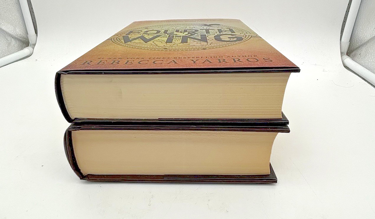 Fourth Wing & Iron Flame Hardcover Lot by Rebecca Yarros – Empyrean Series