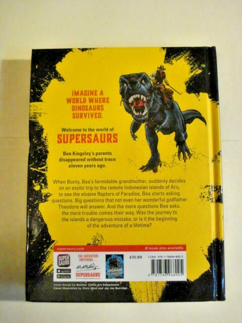 Supersaurs Ser.: Raptors of Paradise by Jay Burridge (352 Pages & Hardcover)