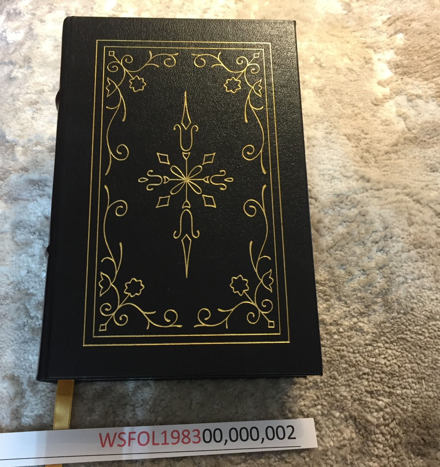 Easton Press Abraham Lincoln Biography Leather Book by Carl Sandburg 1984