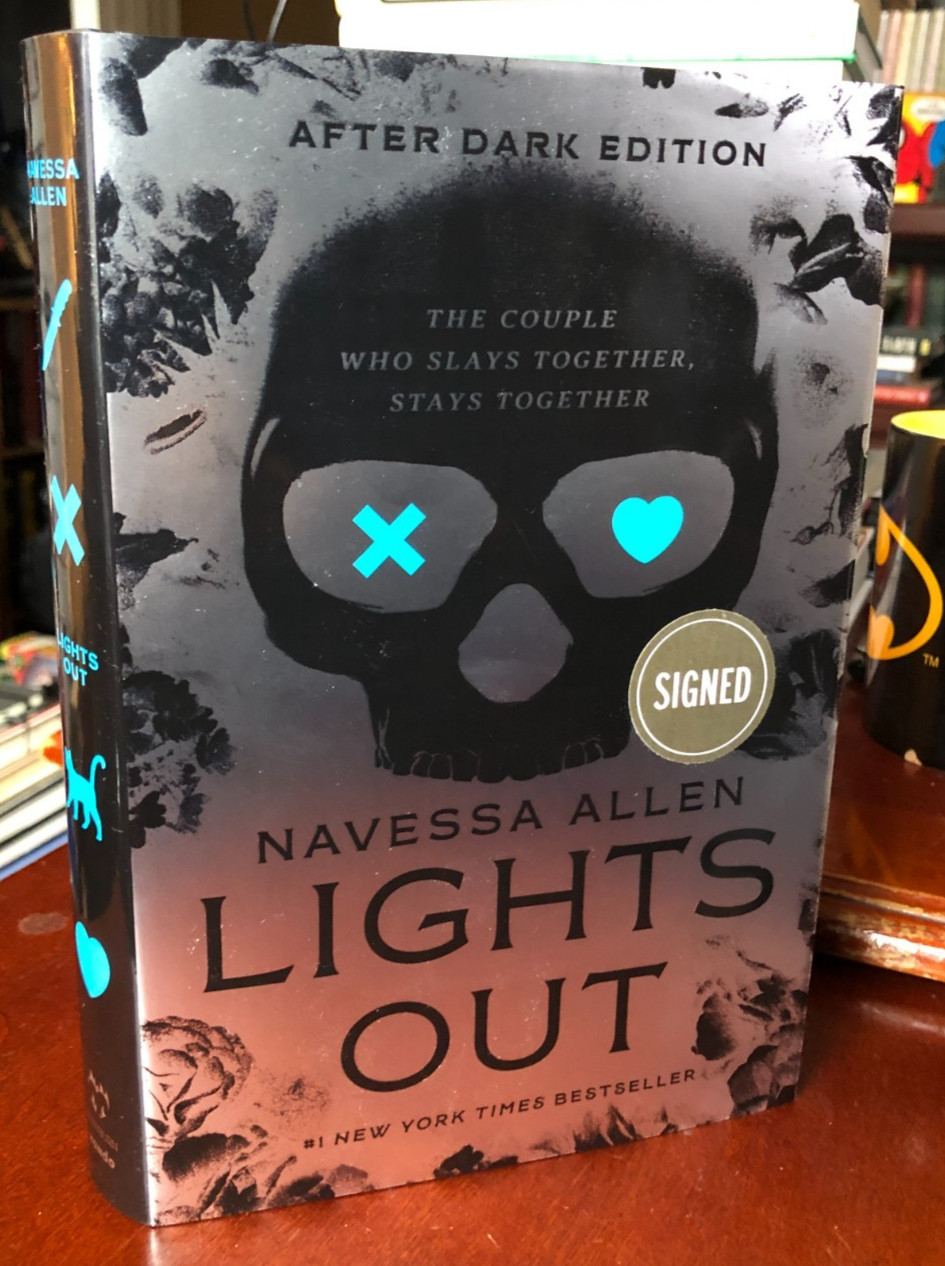 “Lights Out” by Navessa Allen – After Dark Edition – Signed HC 1st 2024-25