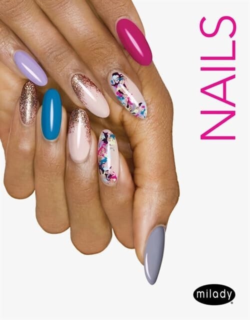 Milady Standard Nail Technology PB Book Nail Care Training Guide USA Stock