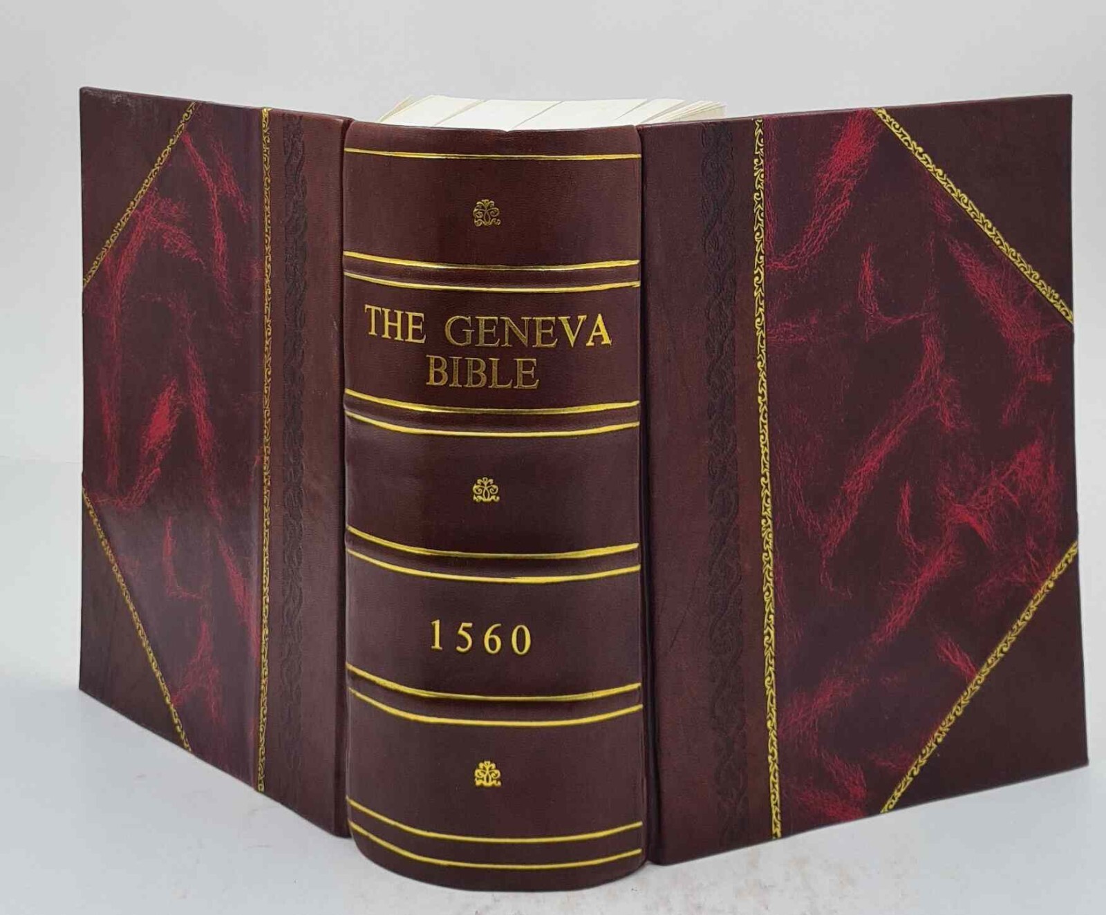The Geneva Bible 1560 1560 by God [LEATHER BOUND]