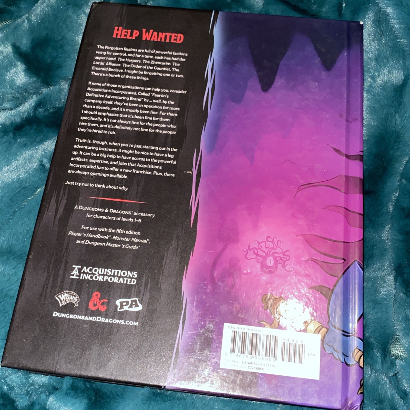 Dungeons and Dragons Acquisitions Incorporated 2019 1ST PRINTING
