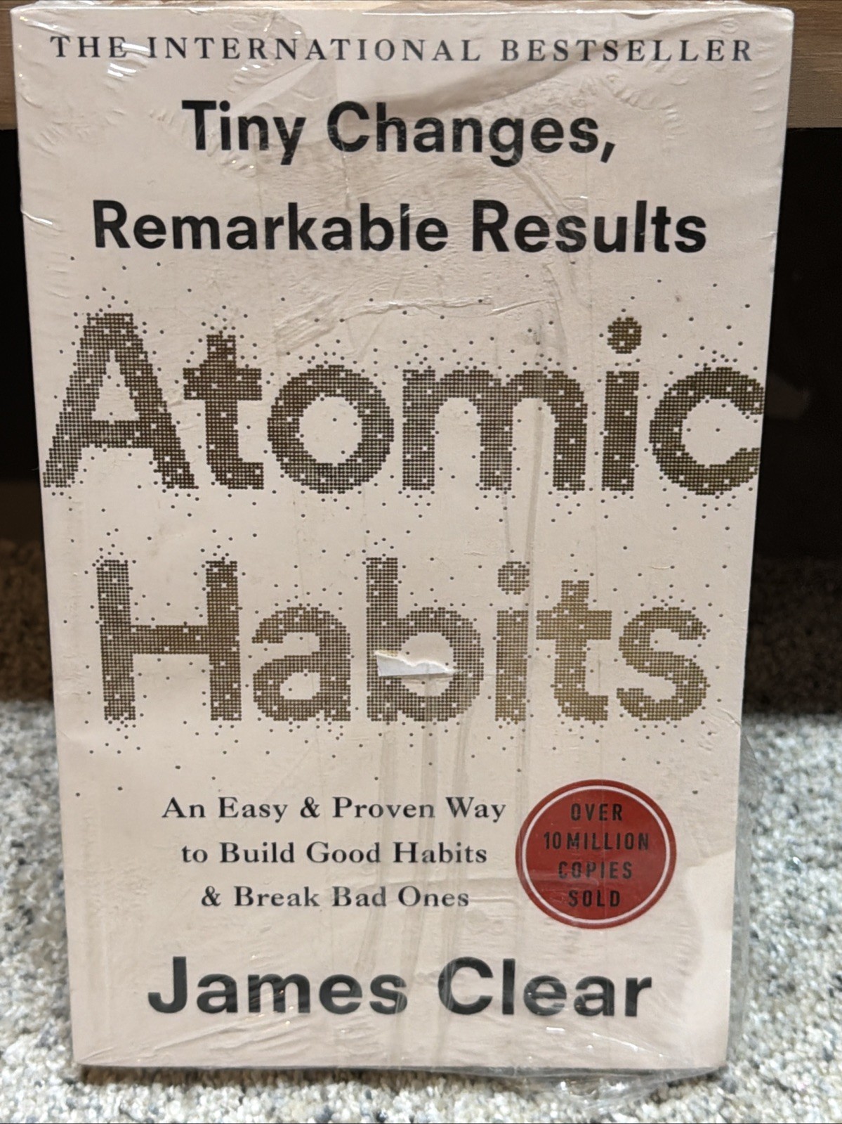 atomic habits book paperback