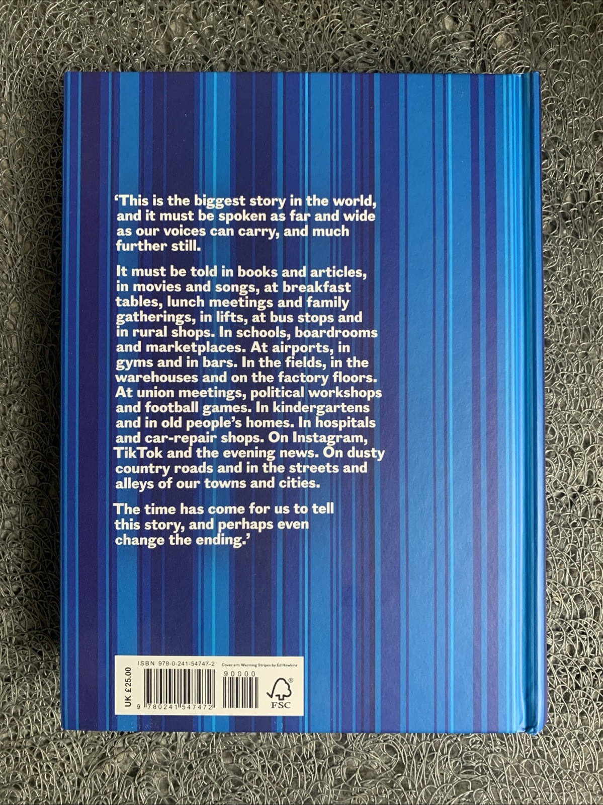 Climate Book : The Facts and the Solutions by Greta Thunberg (2024, HC-UK) : NEW
