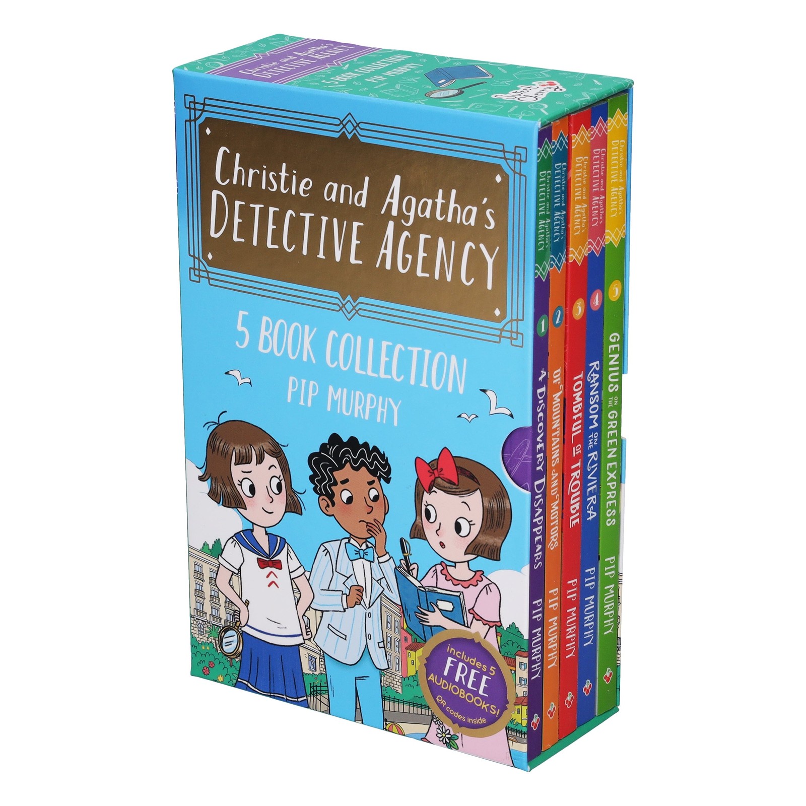 Christie and Agatha’s Detective Agency 5 Books Collection Box Set -Ages 7-9 – PB
